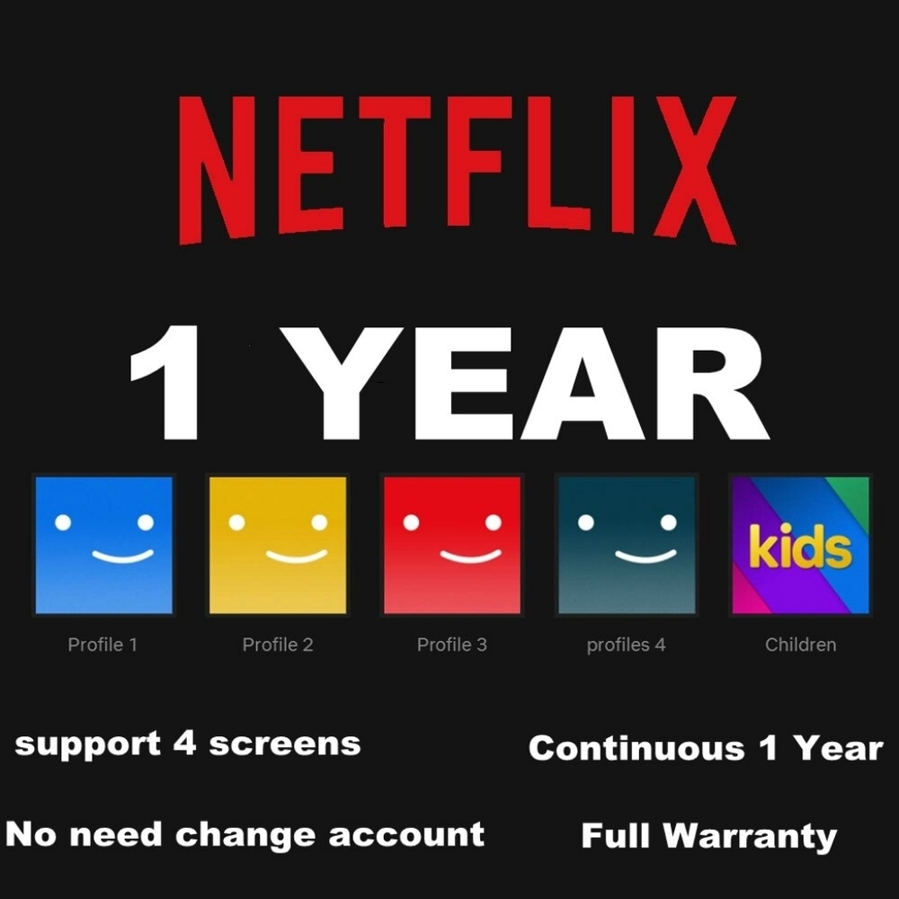 Netflex premium ultra HD ( 12month)